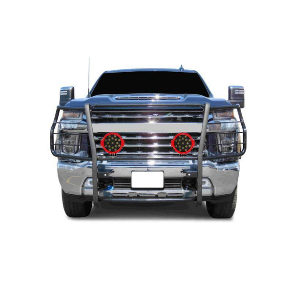 Black Horse Grille Guard Kit (MPN: 17GT30MA-PLR)