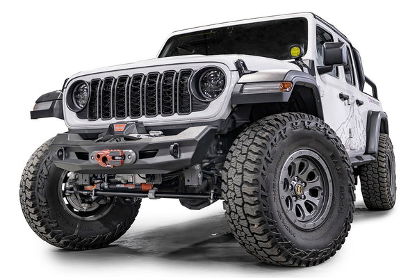 Fab Fours Ghost Stubby Front Winch Bumper (MPN: JL24-B5151-1)