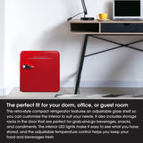 Magic Chef Single Compartment Mini Refrigerator (MPN: MCR16CHR)