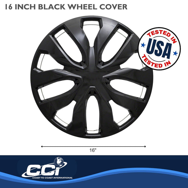 Coast To Coast 16 Inch Wheel Cover Set (MPN: IWC51916BLK)