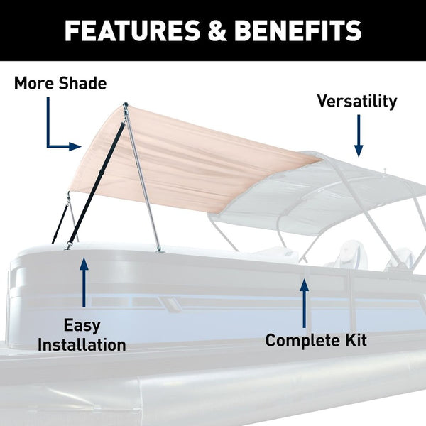 Taylor Made Boat Bimini Top Extension (MPN: 2022002189)