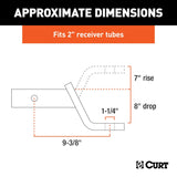 CURT Heavy Duty Trailer Hitch Ball Mount (MPN: 45448)
