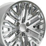 OE Wheels CV37 Chrome Plated Wheel (MPN: CV37-20090-6550-28C)