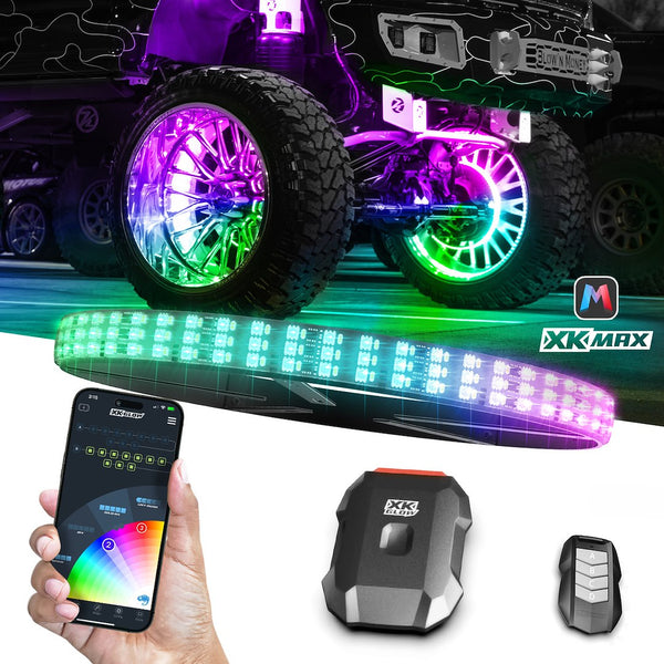 XKmax LED Ultra Wheel Light Kit (MPN: MX-WHEEL-KITB)