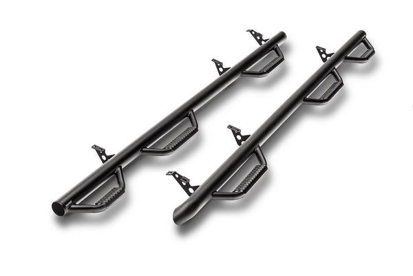 N-FAB Nerf Bar With Drop Down Steps (MPN: C19105CC-6-TX)