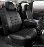 Fia SL60 Series Leatherlite Seat Cover (MPN: SL68-8 BLK/BLK)