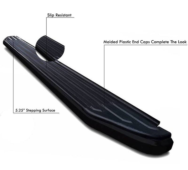 Black Horse Off Road Running Board (MPN: PR-JPCEBK)