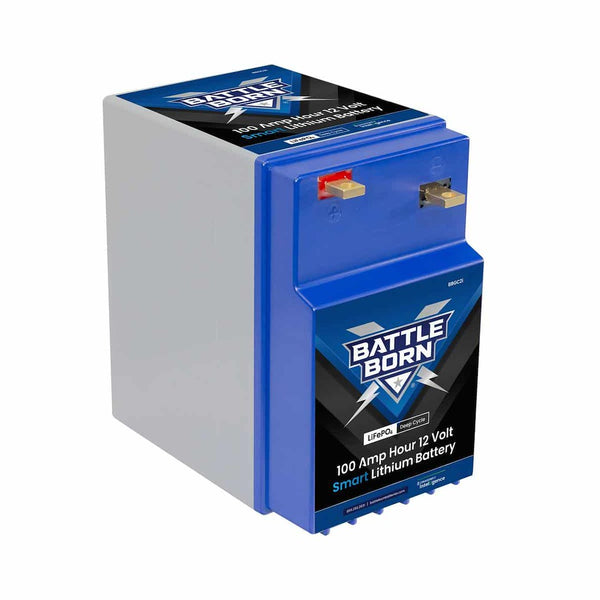 Battle Born 100 Ampere Hour 12 Volt GC2 Smart Lithium Deep Cycle Battery (MPN: BBGC2I)