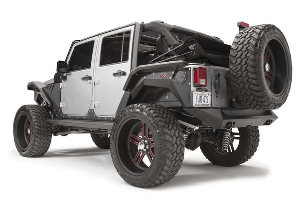 Fab Fours Fender Flare Armor System (MPN: JK1005-B)