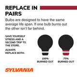 Sylvania Long Life Tail Light Bulb (MPN: 1157ALL.BP2)