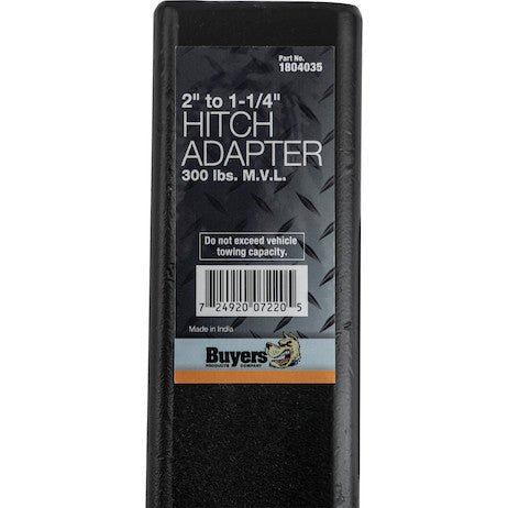 Trailer hitch receiver tube adapter (MPN: 1804035)