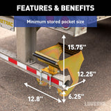 Luverne HighRise Folding Rear Truck Step (MPN: 409924L)