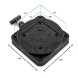 Cannon Downrigger Mount with Low-Profile Swivel Base (MPN: 2207003)