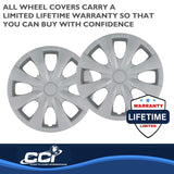 Coast To Coast Wheel Cover Set (MPN: IWC45015S)