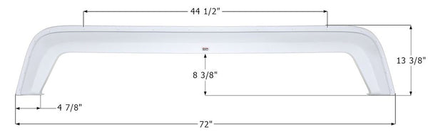 Icon Fender Skirt for Tandem Axle (MPN: 14145)