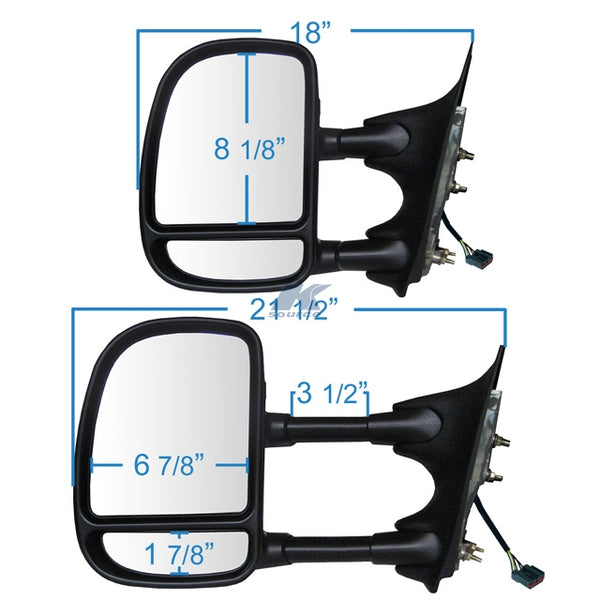 K Source Exterior Towing Mirror (MPN: 61095-96F)
