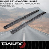 TrailFX A4 Series Nerf Bar (MPN: AL4002B)