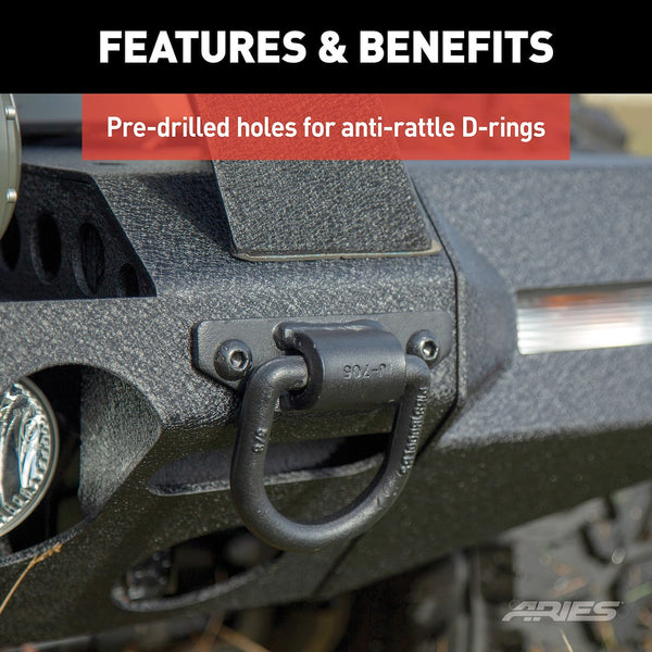 Aries TrailChaser Jeep Bumper (MPN: 2081004)