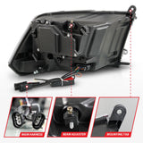 AnzoUSA Headlight Assembly With Projector Beam (MPN: 111609)