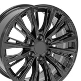 OE Wheels CA93 Gloss Black Wheel (MPN: CA93-20090-6550-28B)