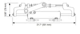 Ultraflex Hydraulic Front Mount Outboard Cylinder (MPN: UC95OBF-1)