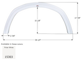 Icon Single Axle Fender Skirt (MPN: 15303)