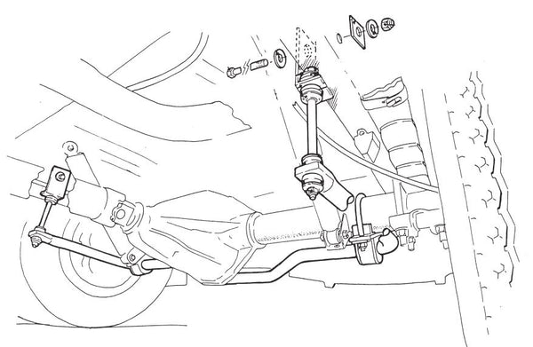 Roadmaster Stabilizer Bar (MPN: 1129-111)