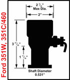 MSD Adjustable Cam Sync for Ford 351W Engines (MPN: 85061)