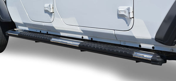 Black Horse Off Road Cutlass Running Boards (MPN: RN-DGRAM-19-76)