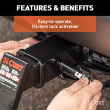 CURT Trailer Hitch Lock with Dust Cap (MPN: 23518)
