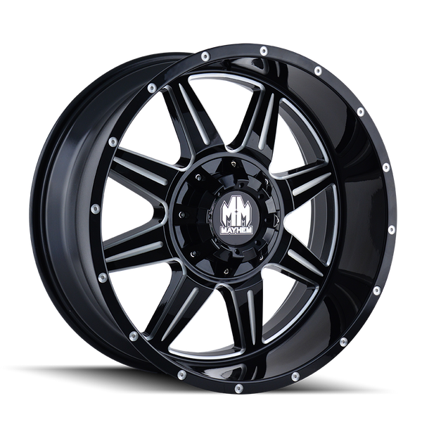 Mayhem Wheels Monstir 8100 20 Inch Wheel (MPN: 8100-2937M)