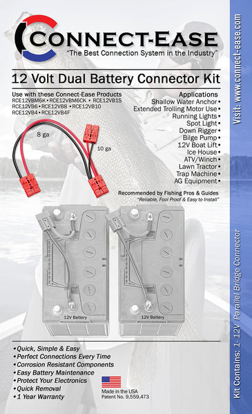 Connect-Ease Battery Connection Harness (MPN: RCE12VBP)