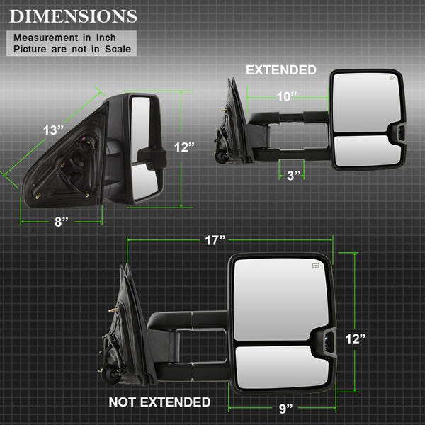 Xtune Exterior Towing Mirror G2 Series (MPN: 9936739)