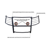 Black Horse Grille Guard Kit (MPN: 17FP32MA-PLFR)