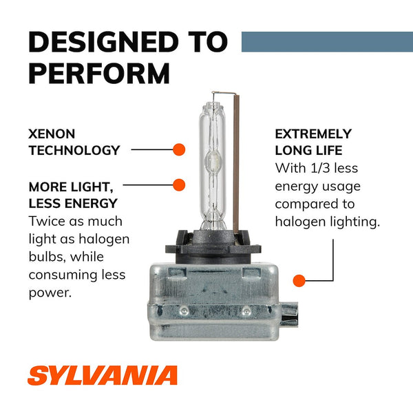 Sylvania High Intensity Discharge Headlight Bulb (MPN: D1S.PB1)