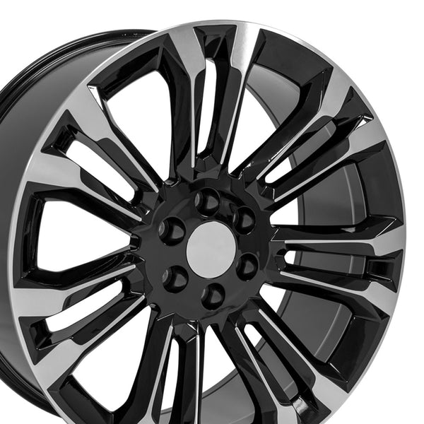 OE Wheels CV43B 24 Inch Wheel (MPN: CV43B-24100-6550-24MB)