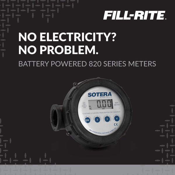 Fill-Rite Positive Displacement Flow Meter (MPN: 820)