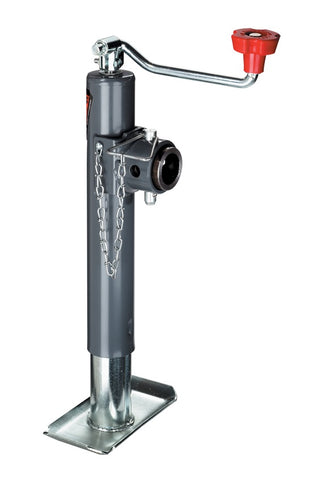 BullDog Manual Round Topwind Swivel Trailer Tongue Jack (MPN: 158451)