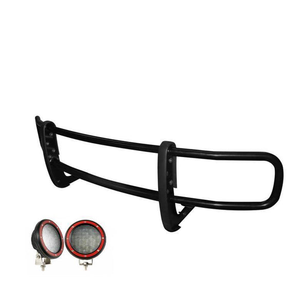 Black Horse Grille Guard Kit (MPN: 17MBMEMA-PLFR)