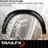 TrailFX Fender Flares (MPN: TFD3002S)