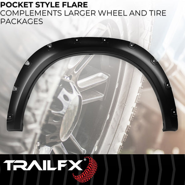 TrailFX Fender Flares (MPN: TFD3002S)