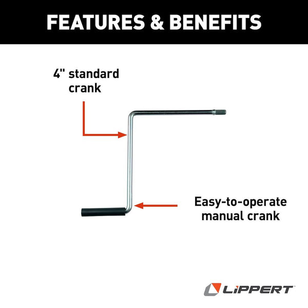 Lippert Camper Jack Crank Handle (MPN: 182436)