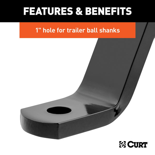 CURT Trailer Hitch Ball Mount (MPN: 45890)
