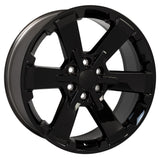 OE Wheels CV41B 22 Inch Aluminum Wheel (MPN: CV41B-22090-6550-24B)