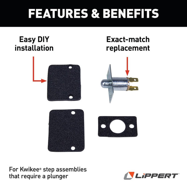 Lippert Components Plunger Door Switch (MPN: 379407)
