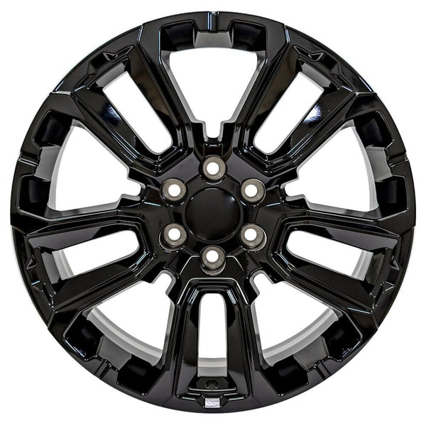 OE Wheels CV68 Gloss Black Wheel (MPN: CV68-22090-6550-28B)