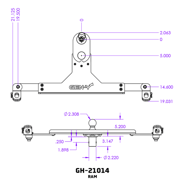 Gen-Y Hitch GoosePuck GEN 2 (MPN: GH-21014)