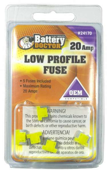 WirthCo Battery Doctor Yellow Blade Fuse (MPN: 24170)