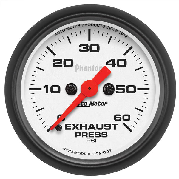 AutoMeter Exhaust Pressure Gauge (MPN: 5792)