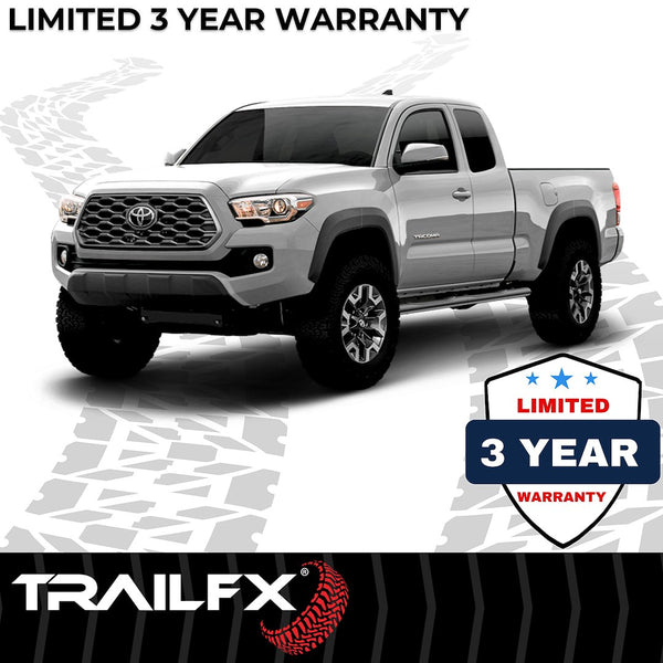 TrailFX Nerf Bar 4 Inch Oval Tube Side Steps (MPN: A1512B)